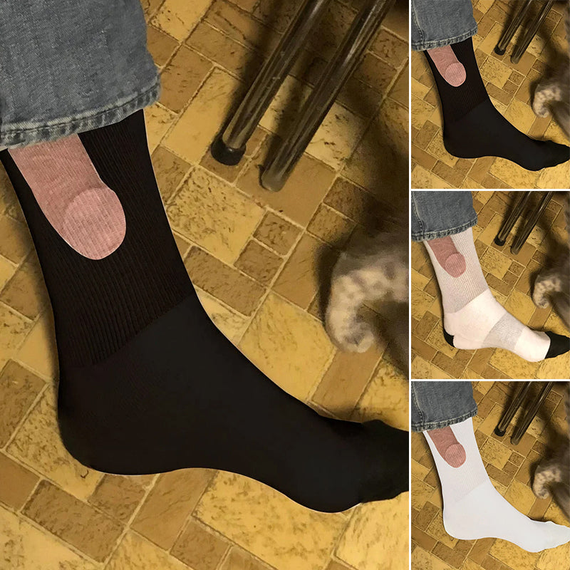Montrez des chaussettes colorées amusantes