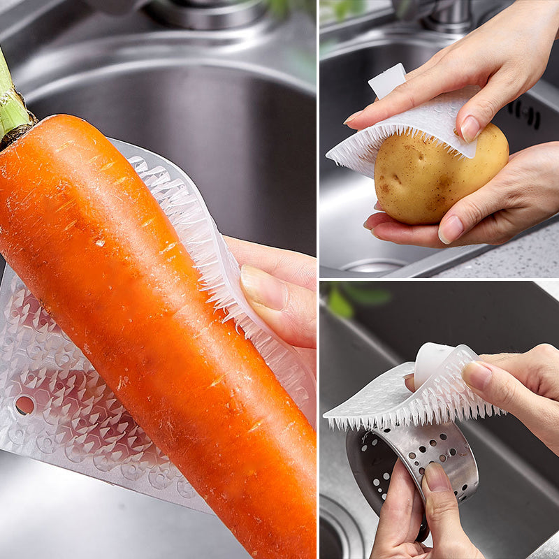 Brosse de nettoyage pour fruits et légumes