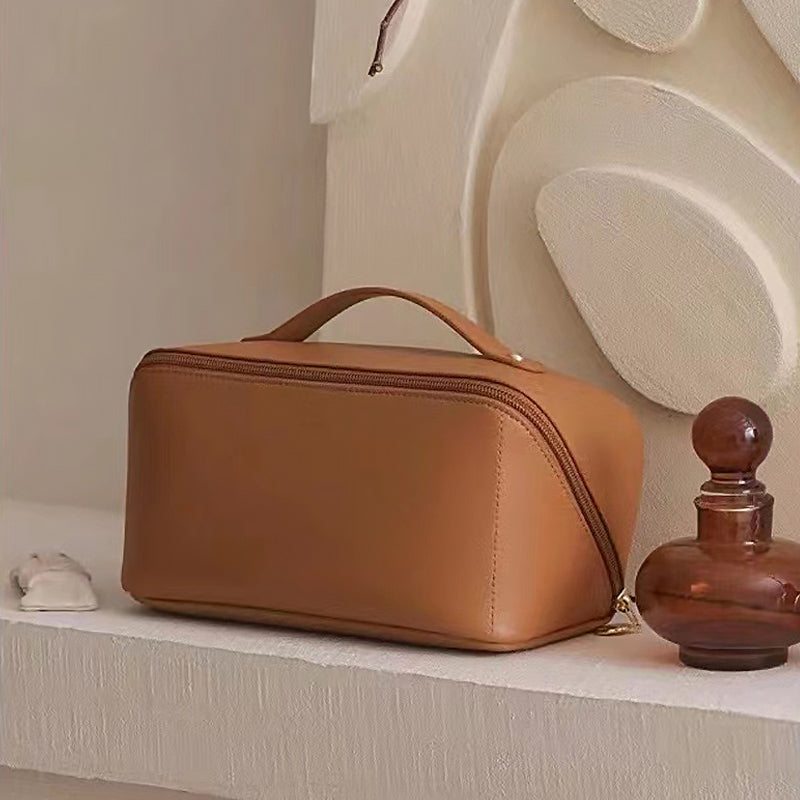 Sac De Cosmétiques De Voyage Portable En PU