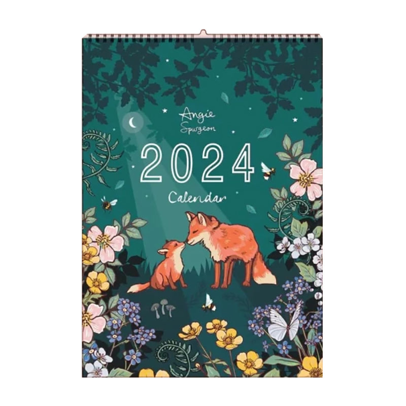 Calendrier mural des animaux 2024