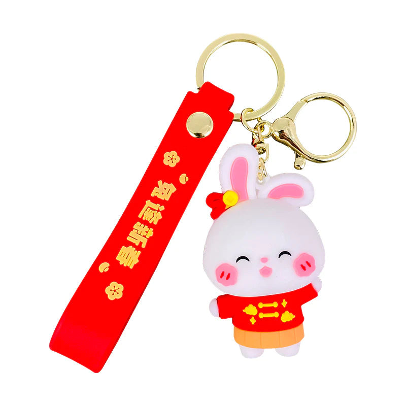 Porte-clés de lapin mignon