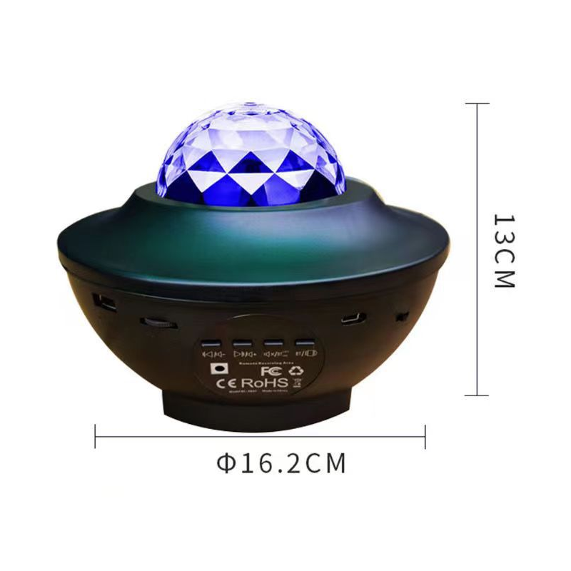 Lumière d'étoile de projection