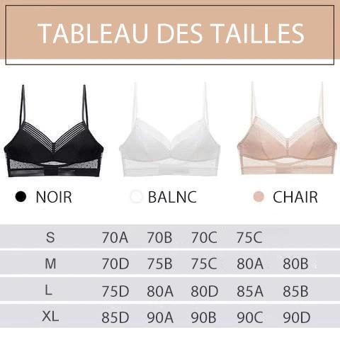 Soutien-gorge Confortable pour les Vêtements à Dos Nu