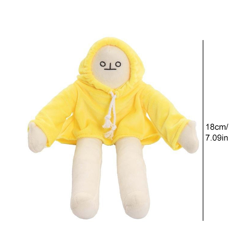 Poupée Drôle de Cadeau de Noël-banane