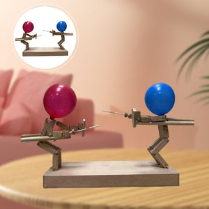 Marionnettes de clôture en bois