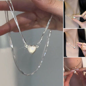 Collier pendentif d'amour d'aimant d'attractivité
