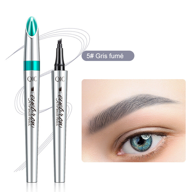 Stylo à sourcils Microblading étanche 3D 4 crayon de tatouage à pointe de fourche