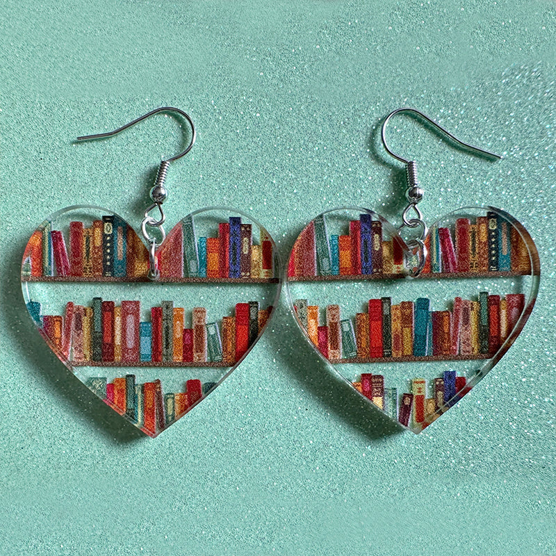 Boucles d'oreilles de livre / Boucles d'oreilles pour les amoureux des livres
