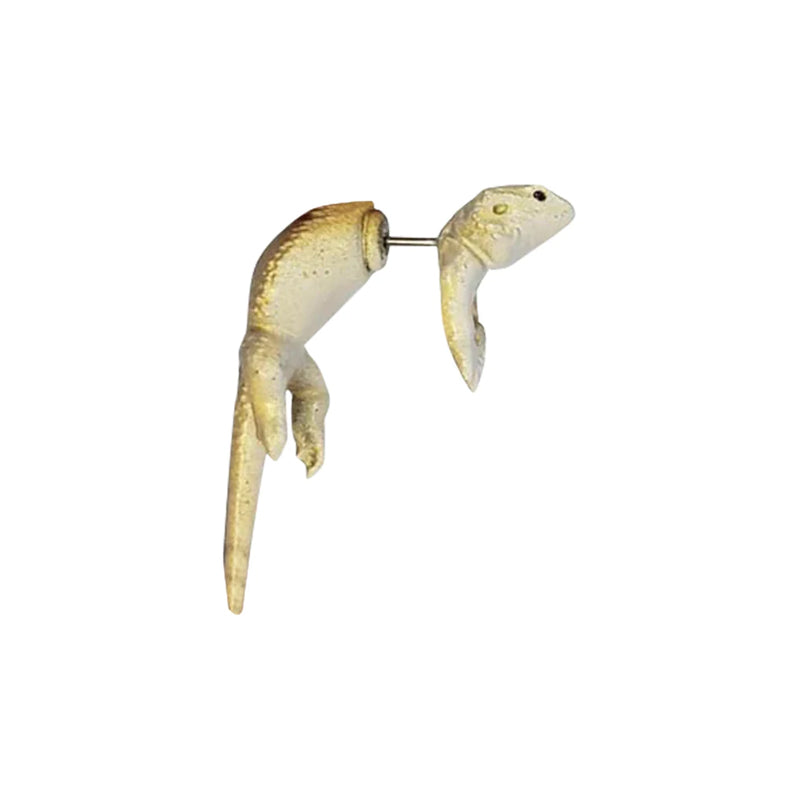 Boucles d'Oreilles Créatives Lézard